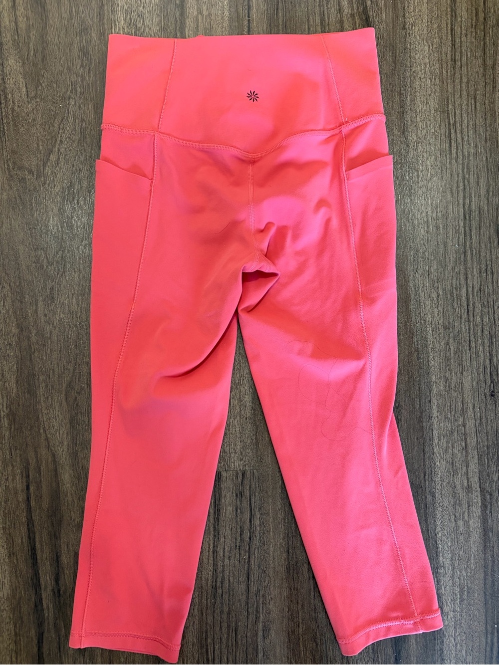 Gap/Athleta Women's High-Waist Pink Capri Leggings